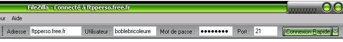 capture ecran filezilla